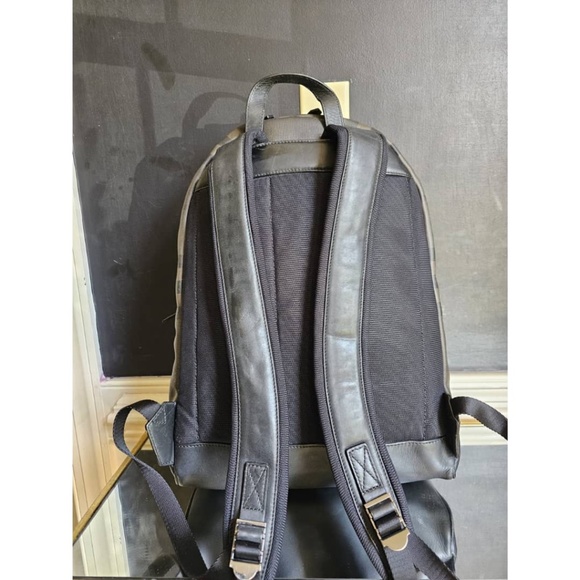 Authentic Burberry Marden Backpack London Check Coated Canvas with Leath… - Picture 4 of 10